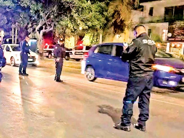 Autoridades se movilizaron por una agresión armada en la Benito Juárez. Foto: Twitter