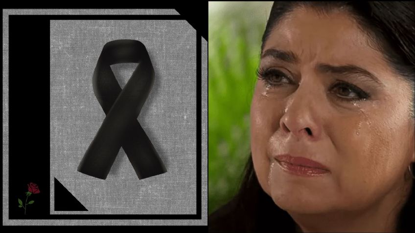 Victoria Ruffo y otros famosos se visten de luto para despedir este famoso: "El rey ha muerto"