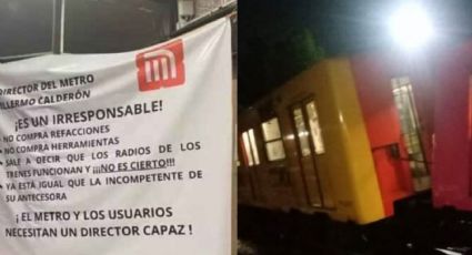Tras tren descarrilado en El Rosario, Sindicato del Metro se defiende