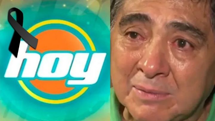 Luto en Televisa: Tras acabar de indigente y alistar su muerte, actor llega a 'Hoy' con gran tristeza