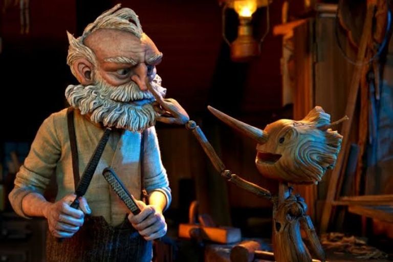 'Pinocho' de Guillermo del Toro fue nominada a Mejor Película Animada en los Oscar 2023. Foto: Internet