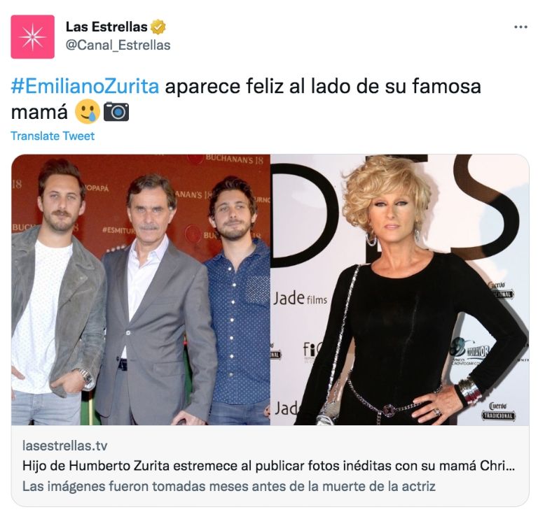 Twitter @Canal_Estrellas