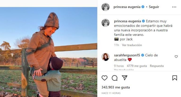 Publicación de la Princesa Eugene