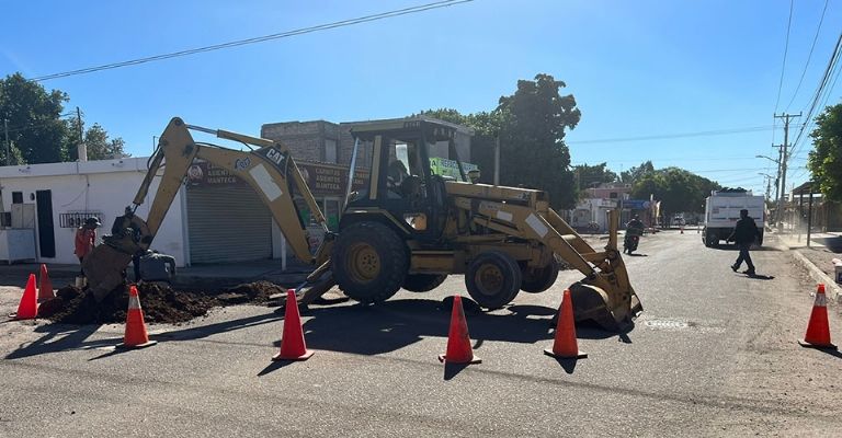 Ciudad Obregón: Siguen los trabajos de rehabilitación de calles; conoce cuáles son