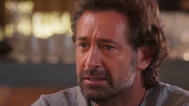 ¡A volar Irina Baeva! Captan a Gabriel Soto ahogado en llanto en Televisa por 'culpa' de esta actriz