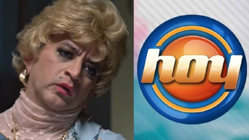 Se volvió mujer: Tras perder exclusividad en Televisa y veto por irse a TV Azteca, actor llega a 'Hoy'