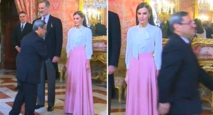 (VIDEO) Golpe a la corona: Embajador de Irán rechaza a la Reina Letizia de España; redes lo critican
