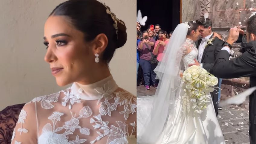 Fiesta en TV Azteca: Antonieta Gaxiola y Daniel Corral tienen espectacular boda con invitados de lujo