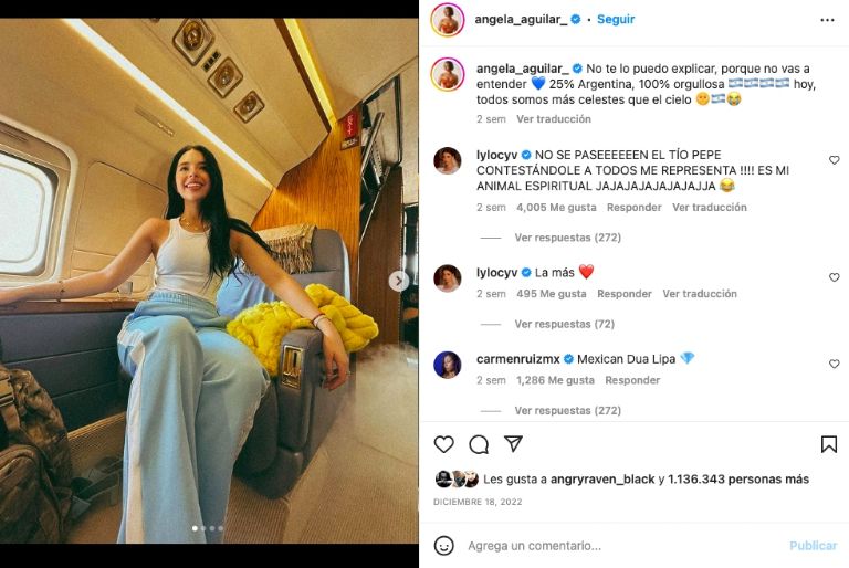 Post Ángela Aguilar 