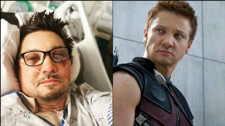 Jeremy Renner recibió el apoyo de Robert Downey Jr en su recuperación