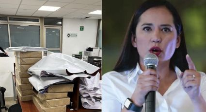 Sandra Cuevas se defiende y asegura que no imprimió volantes contra Sheinbaum