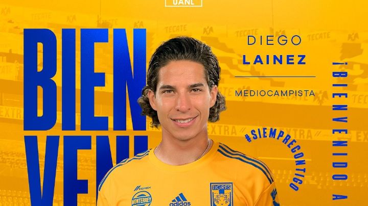 ¡Ya es de Tigres! Los felinos hacen oficial el fichaje de Diego Lainez; ¿cuándo juega contra América?