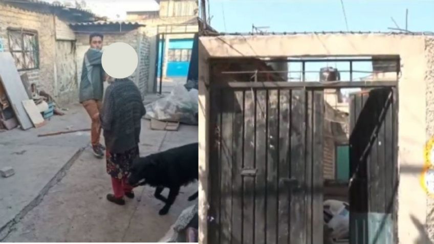 Abuelita golpeada con un tubo en Ecatepec regresa a casa tras recibir atención médica