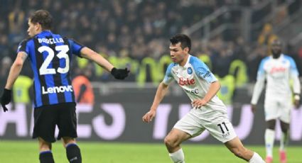 'Chucky' Lozano y el Napoli pierden ante el Inter; Johan Vásquez no fue convocado y desata rumores