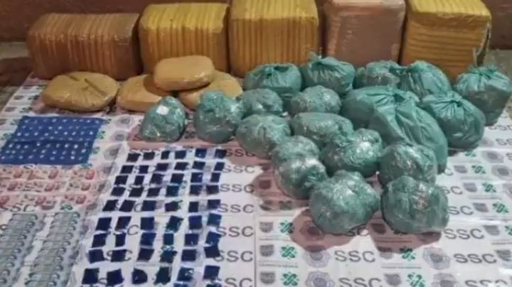 ¡Histórico decomiso! Caen sujetos con más de 150 kilos de marihuana en Ciudad de México