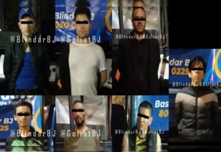 Atrapan a siete presuntos secuestradores en CDMX. Foto: Internet