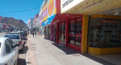 Comerciantes sin iluminación en el Centro de Guaymas; enfrentan la 'cuesta de enero'