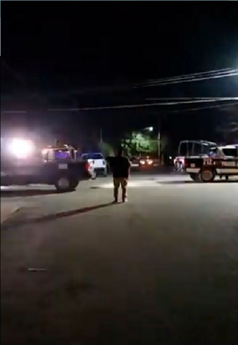 Autoridades se movilizaron por una agresión armada en Cajeme, Sonora. Foto: Facebook