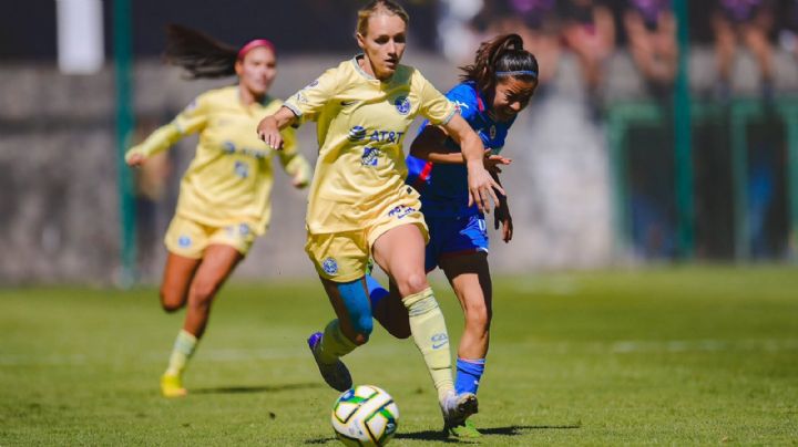 América no pudo pasar del empate ante Cruz Azul en la Liga MX Femenil; así fueron los goles