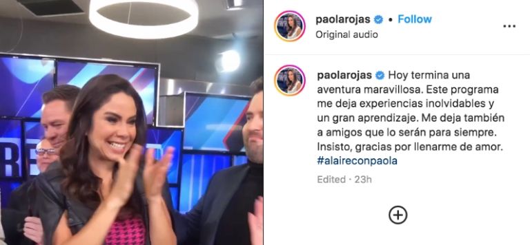 Instagram @paolarojas