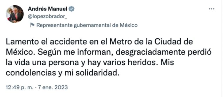 AMLO Metro 