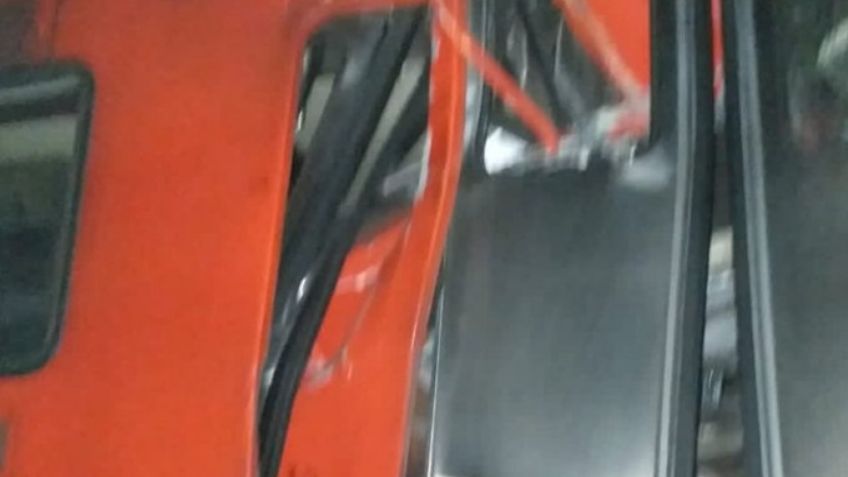 "Hay mucha gente herida": Choque de 2 vagones del Metro deja 1 muerto y 4 personas prensadas