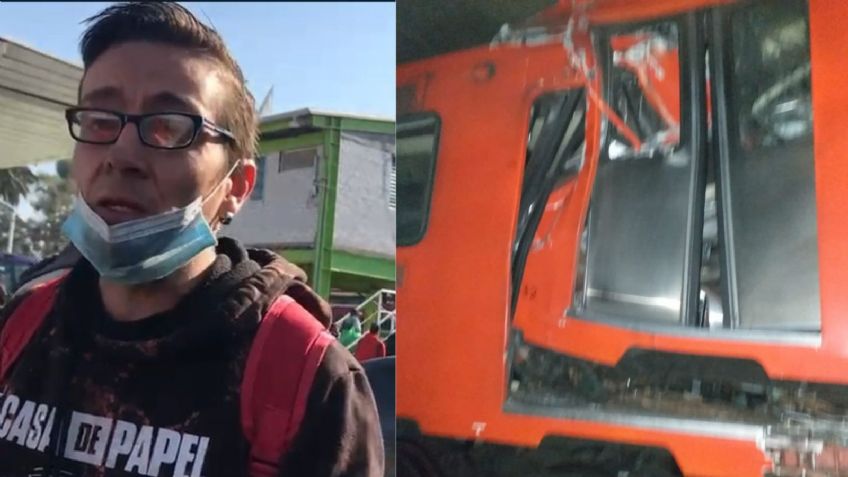 Testigos narran el accidente en el Metro; "Tardaron 40 minutos en ayudarnos"