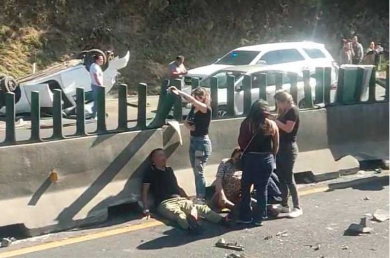 Accidente en la México-Toluca