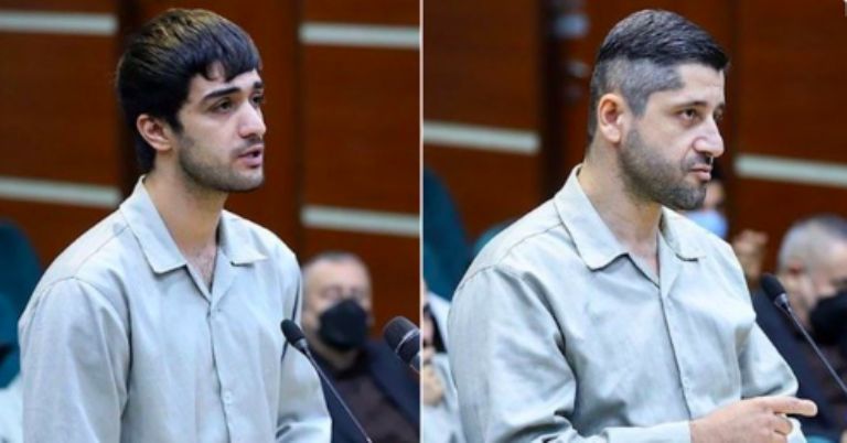 Jóvenes ejecutados en Irán 