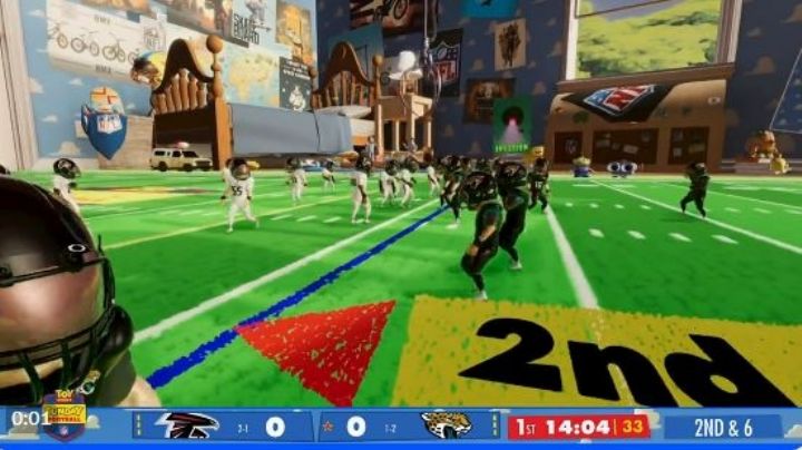 NFL: Así fue el 'Toy Story Funday Sunday' entre Jacksonville y Atlanta Falcons
