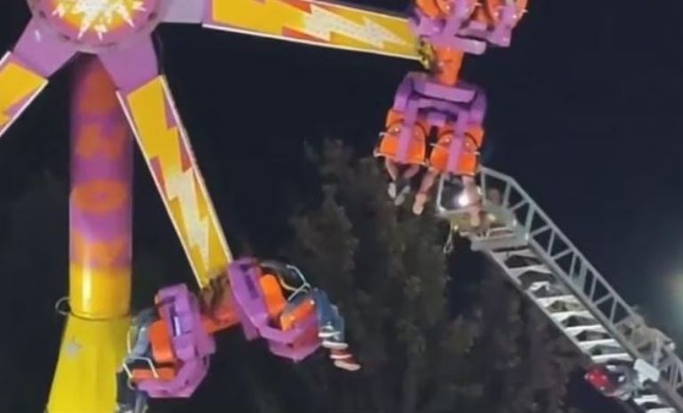 Feria de Coacalco, falla juego mecánico