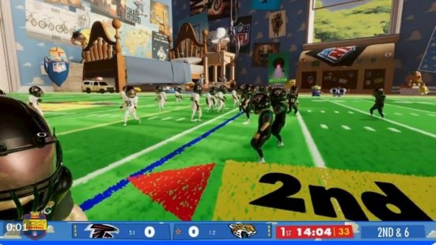 NFL: Así fue el 'Toy Story Funday Sunday' entre Jacksonville y Atlanta Falcons