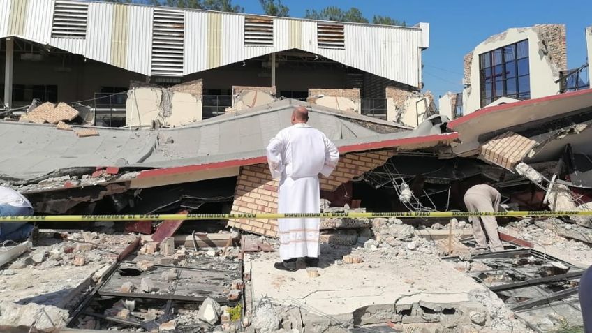 Tamaulipas: Confirman siete muertos por derrumbe de techo de iglesia durante bautizo
