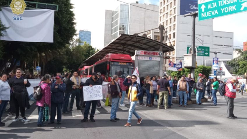 Tráfico en CDMX: Se espera caos por marchas y bloqueos este 10 de febrero en la capital