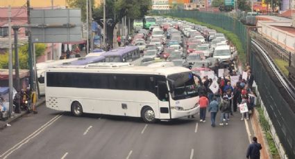 Caos en la autopista México-Pachuca y el Estado de México por bloqueos de transportistas