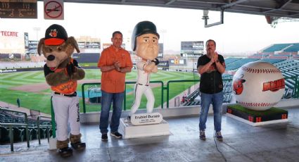 Estadio Fernando Valenzuela contará con esculturas de leyendas de los Naranjeros de Hermosillo