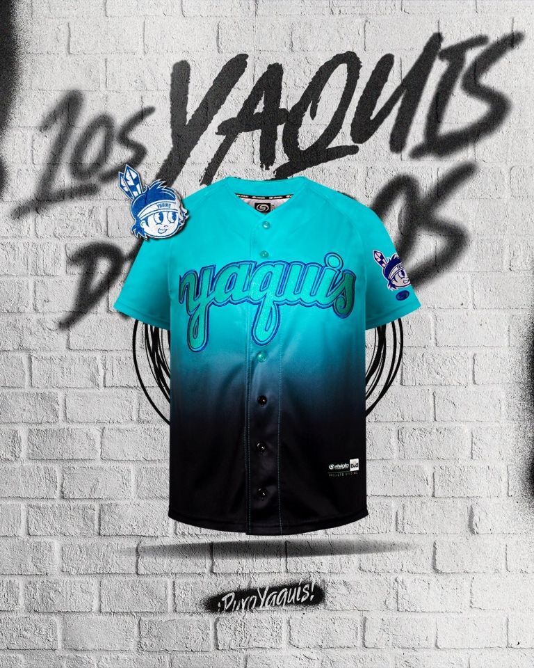 Yaquis de Obregón presenta su sexto jersey para la temporada 2023-2024 de la LMP