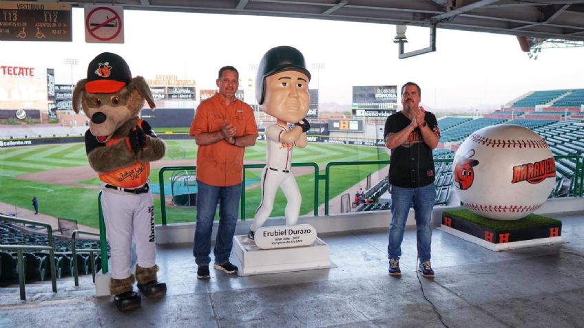 Estadio Fernando Valenzuela contará con esculturas de leyendas de los Naranjeros de Hermosillo