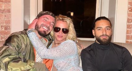 Maluma y J Balvin se reúnen con Britney Spears en NY ¿Habrá nueva colaboración?