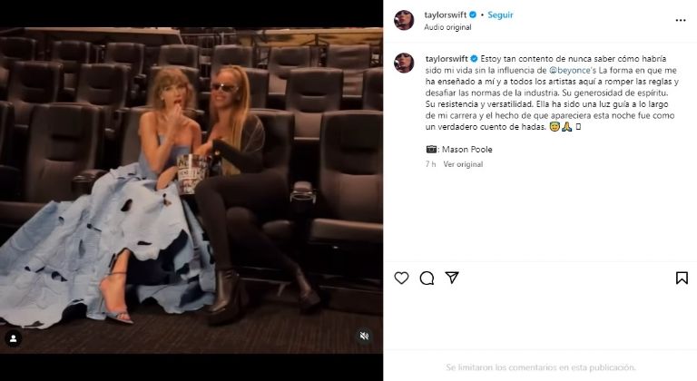 Taylor Swift festeja el estreno triunfal de 'Taylor Swift: The Eras Tour' con varias celebridades