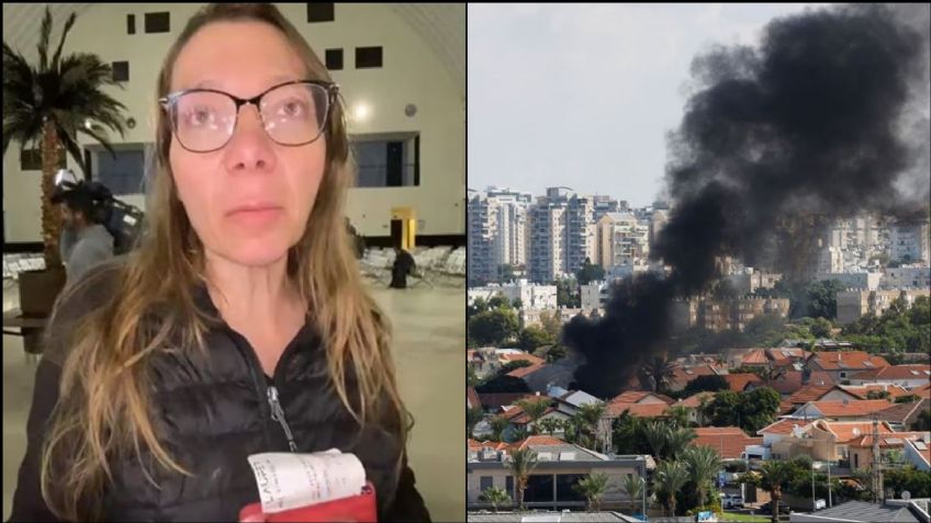 Rebeca narra lo duro que fue escapar de Israel con su hijo: "Muchos mexicanos se quedaron allá"