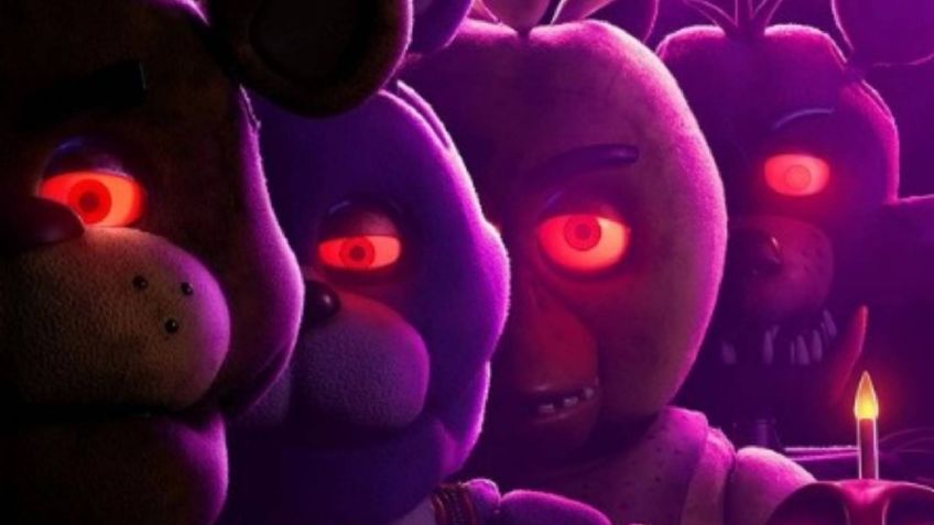 Cinemex presenta los vasos exclusivos de la cinta del videojuego 'Five Nights at Freddy's'