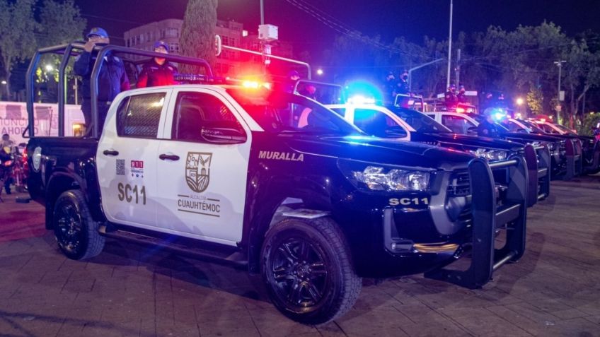 Tras apuñalar a dos personas, caen delincuentes en la colonia Roma; terminan en la Fiscalía