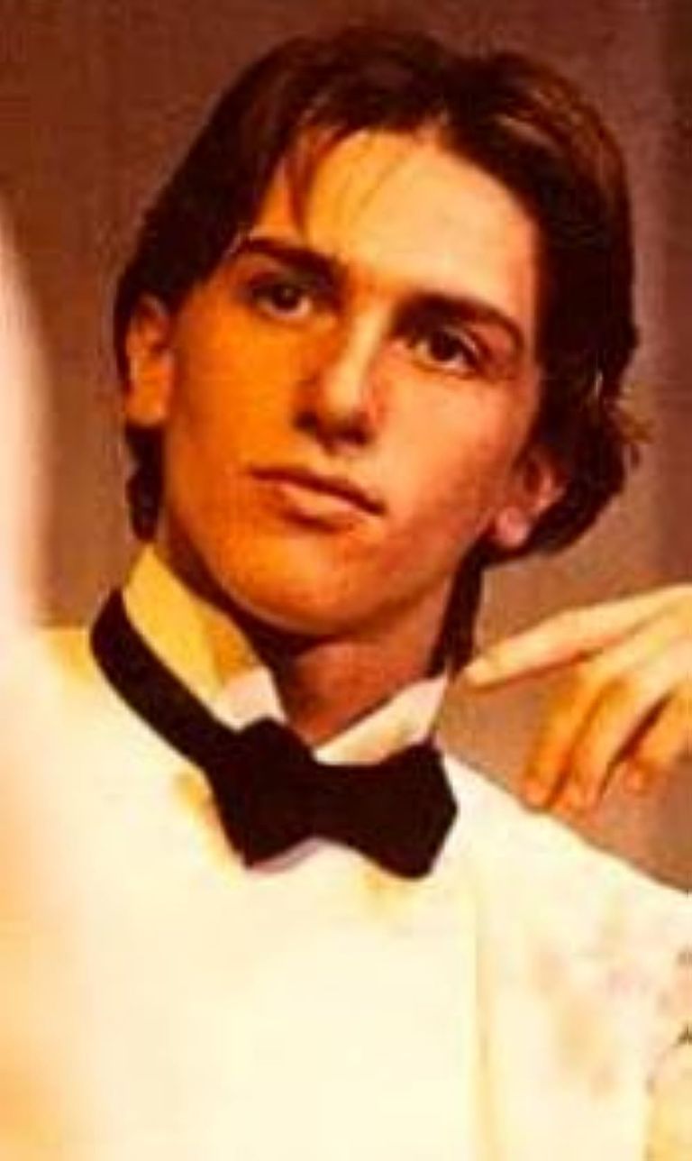 Rafael Sánchez de joven