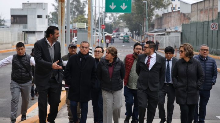 Delfina Gómez rescatará Cuatro Caminos de la delincuencia; realiza recorrido en el Cetram