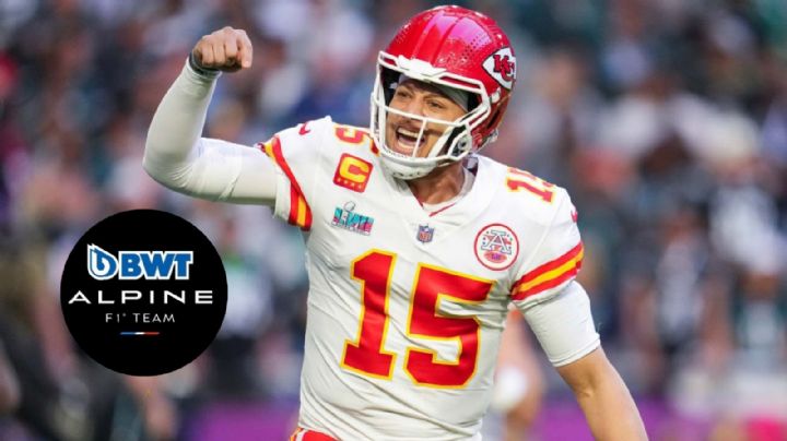 Patrick Mahomes y un grupo de deportistas invierten en la escudería Alpine de F1