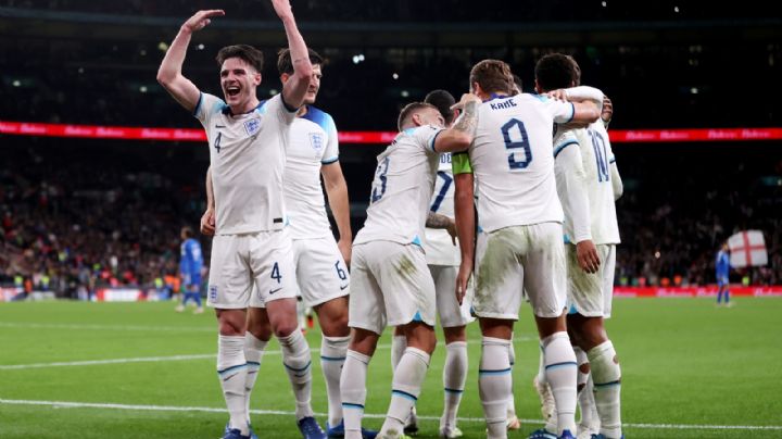 Inglaterra aplasta a Italia y es el noveno clasificado a la Eurocopa de Alemania 2024