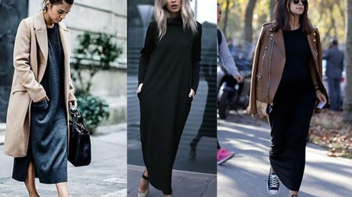¿Cómo llevar un vestido largo en otoño? Crea diferentes 'looks' con estos consejos de moda