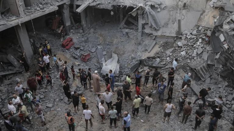 Terroristas de Hamás atacan un jardín de niños infantil