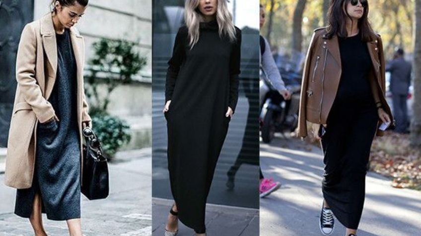 ¿Cómo llevar un vestido largo en otoño? Crea diferentes 'looks' con estos consejos de moda